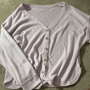 pink urban outfitters cardigan